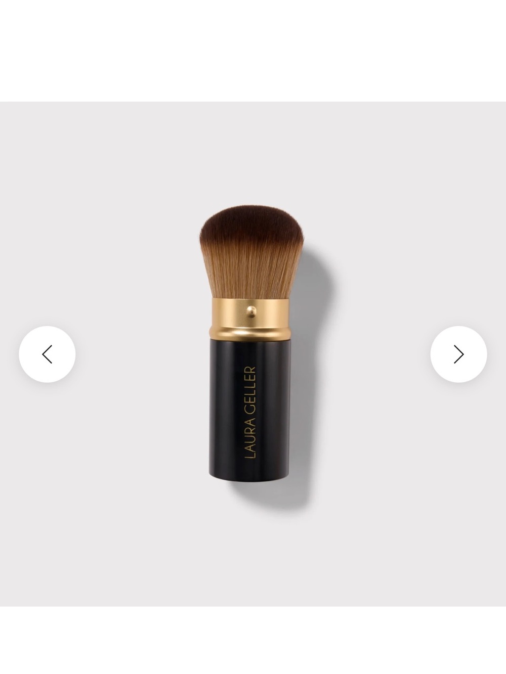 Laura Geller Retractable Kabuki Brush in Brown